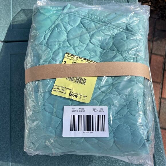 J Crew Quilted Heart Jacket NWT - Picture 2 of 13